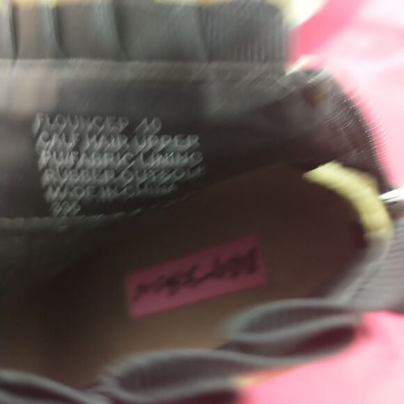 Betsey Johnson Flounce Women's SZ 10 Camo Calf Hair Upper Stiletto Booties - Picture 8 of 10